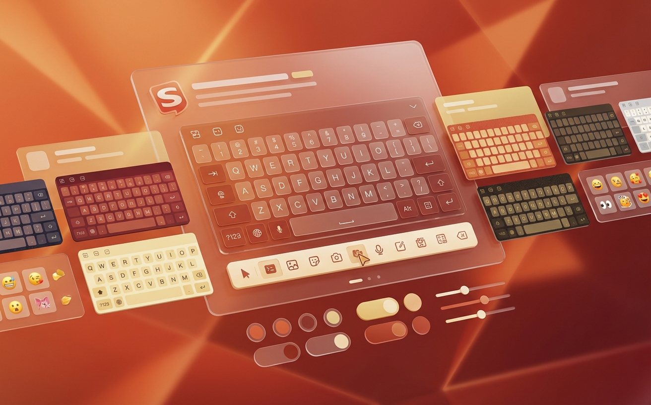 搜狗输入法界面主题与视觉优化演示